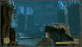 Follow your companion, pass previously cleared room and go through the door - Chapter 19 - p. 1 - Walkthrough - Resistance 3 - Game Guide and Walkthrough