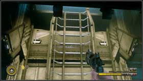 You'll get to the two-part room guarded by the Shield Drones - Chapter 19 - p. 2 - Walkthrough - Resistance 3 - Game Guide and Walkthrough