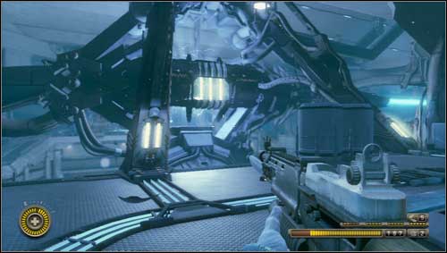 When you get to the door open the chest on the left and destroy the fuses - Chapter 20 - Walkthrough - Resistance 3 - Game Guide and Walkthrough