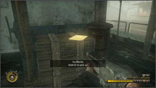 Behind the ship's cabin stands the chest - Journals Haven, OK - Journals - Resistance 3 - Game Guide and Walkthrough