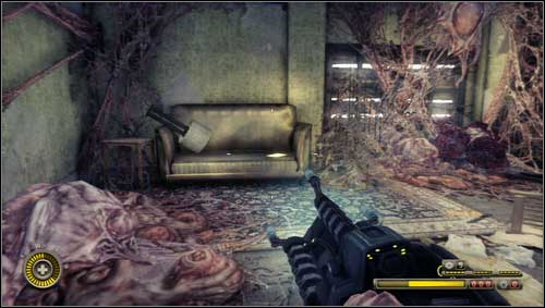 Kill the group of the Leapers and go upstairs where you'll find the corridor - Journals St. Louis, MO - p. 1 - Journals - Resistance 3 - Game Guide and Walkthrough