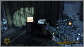 When you get through the gate turn right and enter the ruined building [1] - Journals New York, NY - Journals - Resistance 3 - Game Guide and Walkthrough