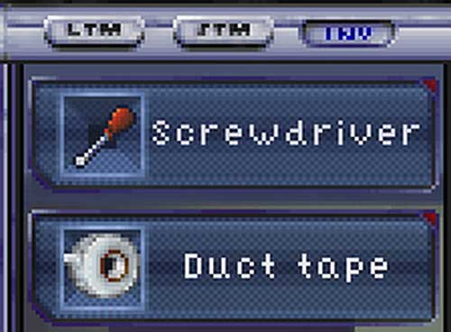 INV: once picked up, usable items are put here - Controls and Interface - Resonance - Game Guide and Walkthrough