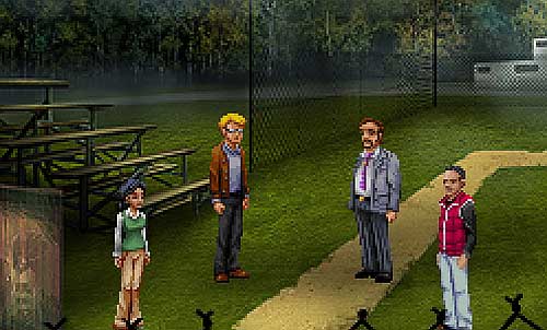 Brown: characters and persons which appear in the game are indicated in brown - Controls and Interface - Resonance - Game Guide and Walkthrough