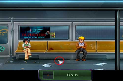 As soon as you gain control over Ed, pick up the Coin from the floor - 6:55-Ed - Walkthrough - Resonance - Game Guide and Walkthrough