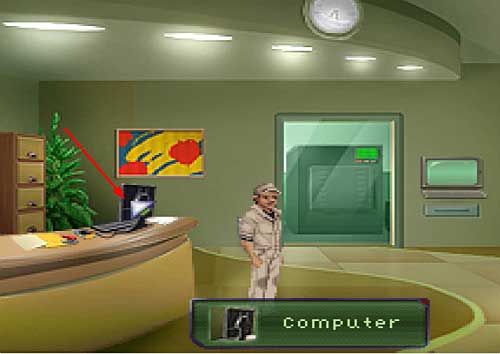 When Emma leaves the room, click on the Computer - 7:30-Ray - Walkthrough - Resonance - Game Guide and Walkthrough