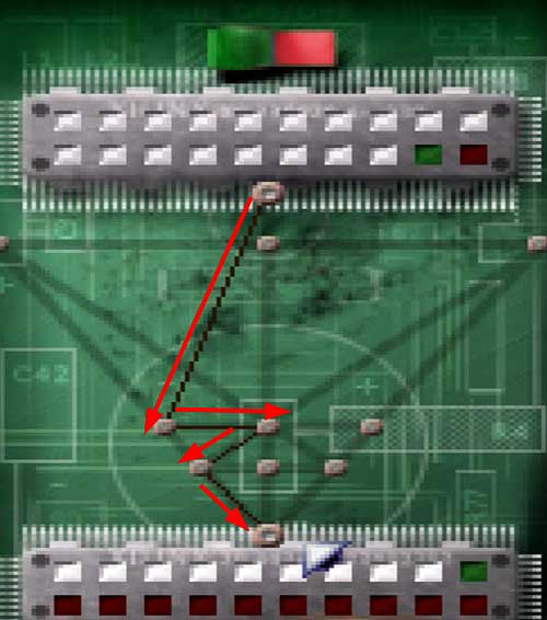 Now you need to direct the wire the way it's presented on the screen - Inside Juno labs-Ed and Bennet - Walkthrough - Resonance - Game Guide and Walkthrough