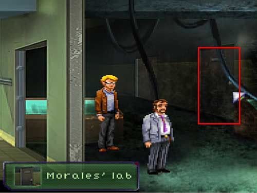 Talk to Bennet and select Follow me - Inside Juno labs-Ed and Bennet - Walkthrough - Resonance - Game Guide and Walkthrough