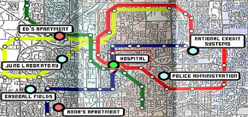 Go (Anna and Ray) to the Hospital - National Credit Systems-Ray - Walkthrough - Resonance - Game Guide and Walkthrough