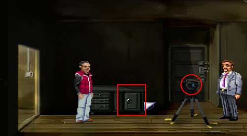 Click on the Cabinet Door (square) and select Take all - Eds apartment- Ray, Bennet - Walkthrough - Resonance - Game Guide and Walkthrough