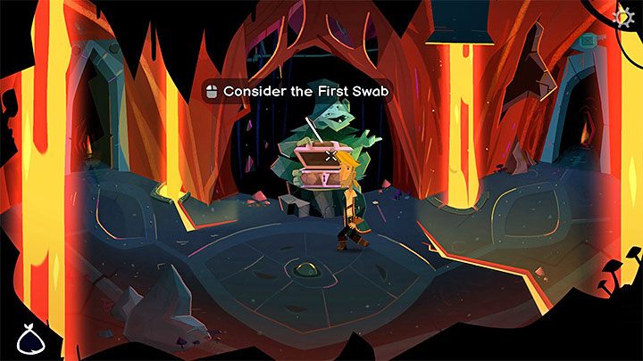 Place 2 coins in the medium First Swab box (screenshot above) - Return to Monkey Island: Find LeChuck (Chapter 5) - walkthrough, solution - Part 5 - Beneath the Monkey Head - Return to Monkey Island Walkthrough