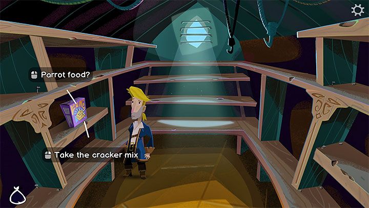 Examine the Storeroom using the passage in the museum - Return to Monkey Island: Get a disguise - walkthrough - Part 1 - A Friendly Place - Return to Monkey Island Walkthrough