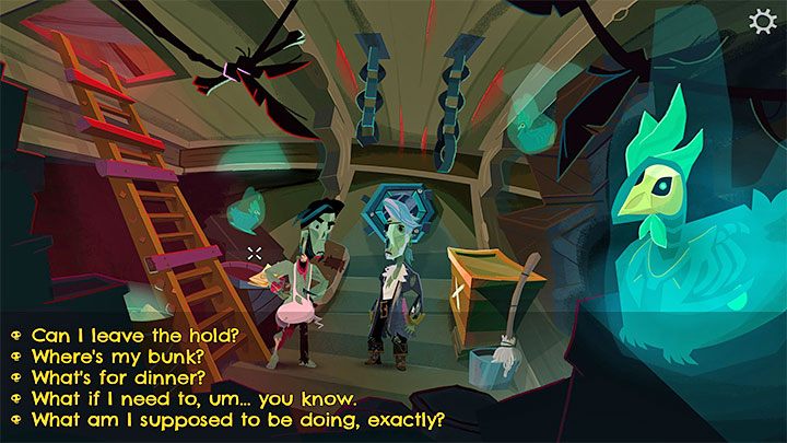 Part 2 will start after you get on LeChuck's ship while in a disguise - Return to Monkey Island: Sail to Monkey Island - walkthrough - Part 2 - A Dangerous Journey - Return to Monkey Island Walkthrough