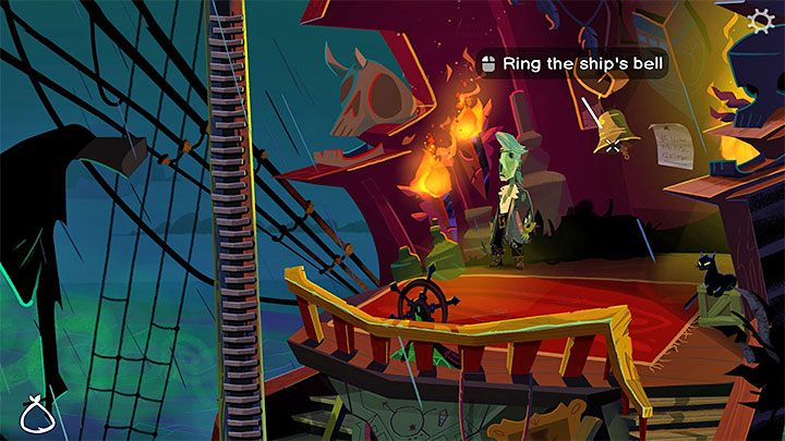 You can do this either before or after winning the second voting - Return to Monkey Island: Sail to Monkey Island - walkthrough - Part 2 - A Dangerous Journey - Return to Monkey Island Walkthrough