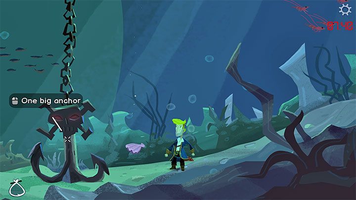 Keep going left until you reach One Big Anchor - Return to Monkey Island: Learn LeChucks secrets - walkthrough - Part 3 - Return to Monkey Island - Return to Monkey Island Walkthrough