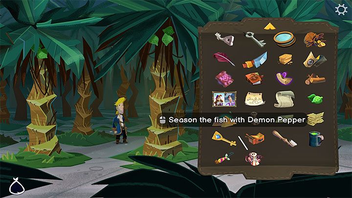 You must chase the seagull away - Return to Monkey Island: Bella Fishers Golden Key - walkthrough, solution - Part 4 - Things Get Complicated - Return to Monkey Island Walkthrough