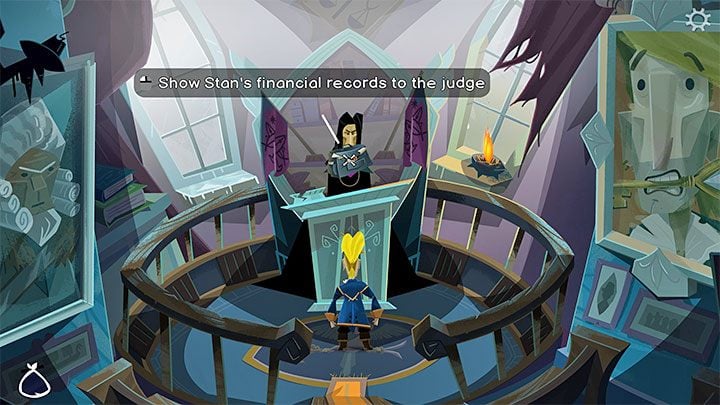 Return to Brrr Muda Island and travel to the Courthouse in town - Return to Monkey Island: Bella Fishers Golden Key - walkthrough, solution - Part 4 - Things Get Complicated - Return to Monkey Island Walkthrough