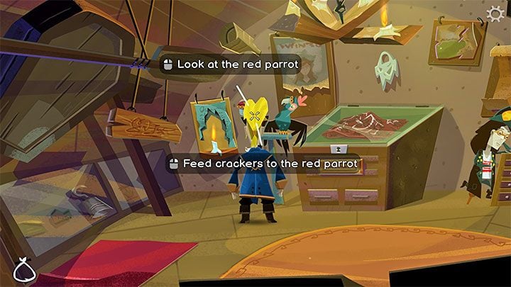 Visit the Museum on Melee Island again - Return to Monkey Island: Bella Fishers Golden Key - walkthrough, solution - Part 4 - Things Get Complicated - Return to Monkey Island Walkthrough