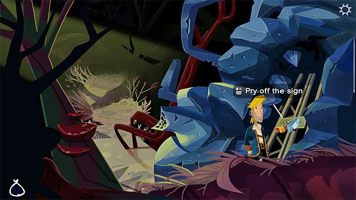 Follow the titular twisted path right - its next fragments will be revealed - Return to Monkey Island: Terror Island Golden Key - walkthrough - Part 4 - Things Get Complicated - Return to Monkey Island Walkthrough