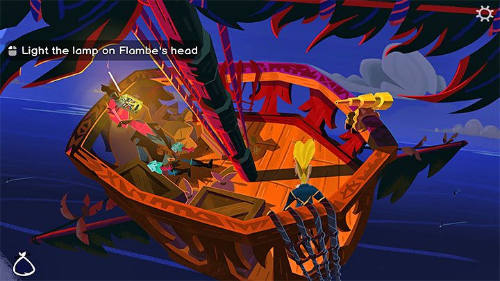 At the top you will find a sleeping Flambe - Return to Monkey Island: Terror Island Golden Key - walkthrough - Part 4 - Things Get Complicated - Return to Monkey Island Walkthrough