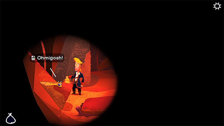 The Golden Key is on the left - Return to Monkey Island: Terror Island Golden Key - walkthrough - Part 4 - Things Get Complicated - Return to Monkey Island Walkthrough