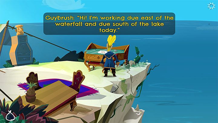 Find Elaine's Note in the camp - Return to Monkey Island: Get the 5 keys for the safe - walkthrough - Part 4 - Things Get Complicated - Return to Monkey Island Walkthrough