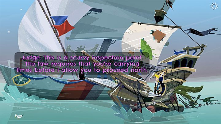 Travel beyond 19th Parallel to be stopped - Return to Monkey Island: Get the 5 keys for the safe - walkthrough - Part 4 - Things Get Complicated - Return to Monkey Island Walkthrough