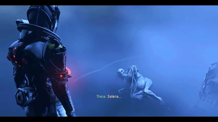 Selene meets a horrifying version of her mother (or maybe it's a reflection of herself - Returnal: Secret ending (spoiler) - Terminations - Returnal Guide