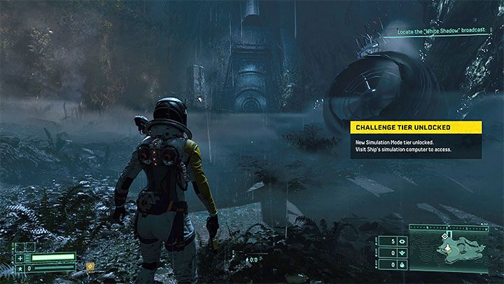 The challenge terminal is initially locked, but you don't have to wait very long to unlock it - Returnal: Challenge terminal - daily challenges - Basics - Returnal - game guide