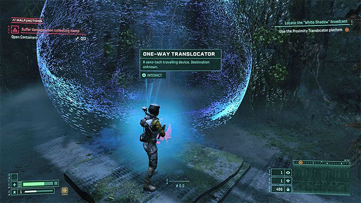 The second option is a one-way trip, i - Returnal: Teleportation/fast travel - how to unlock? - FAQ - Returnal - game guide