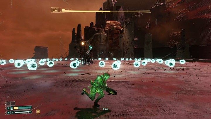 At the end of the Crimson Wates, you will have to face the second boss of the game return, Iksjon - Return: Crimson Wastes - biome - Biomes - Returnal Guide