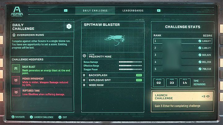 We can also obtain Ether by completing daily challenges - Returnal: Ether - what is it used for? - FAQ - Returnal Guide