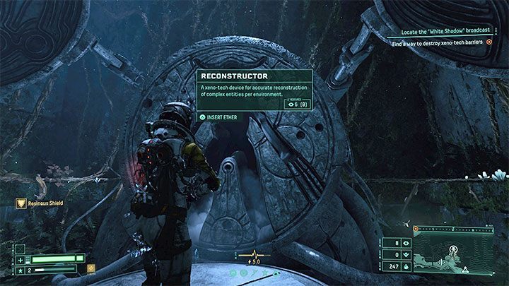 Another important application of Ether is the use of reconstructors (example in the picture) - Returnal: Ether - what is it used for? - FAQ - Returnal Guide