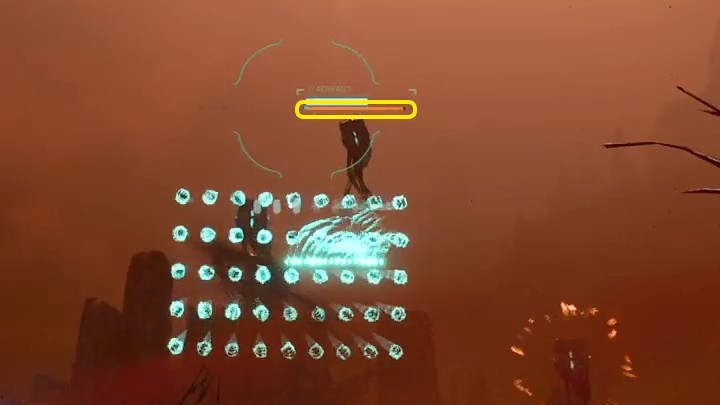 The Stagger bar gets filled up when you shoot at the enemy - Returnal: Stagger - how to stun enemies? - Combat - Returnal Guide