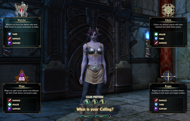 It's time for the most important part of creating a character and that's choosing a class or a so called Calling - Character creation - Choosing a server and creating your character - RIFT - A beginners guide - Game Guide and Walkthrough