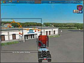 Few blocks further, on the left side of the road, you'll find the Police Station building - Storyline solution - Part 1 - RignRoll - Game Guide and Walkthrough