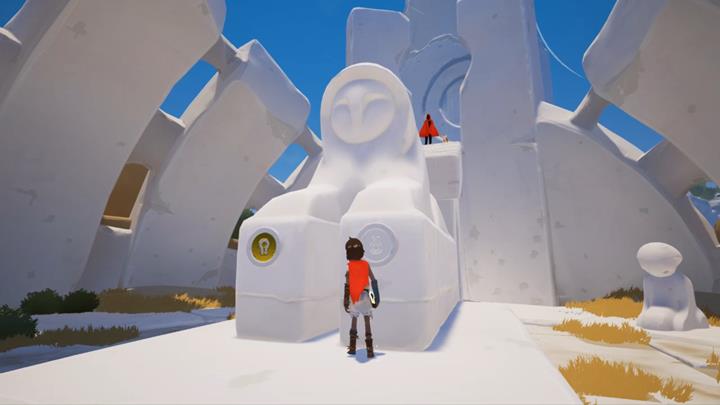 Obtain the second key and place it at the foot of the Sphinx. - Obtain the second key | Chapter 1 - Walkthrough - Chapter 1 - Rime Game Guide