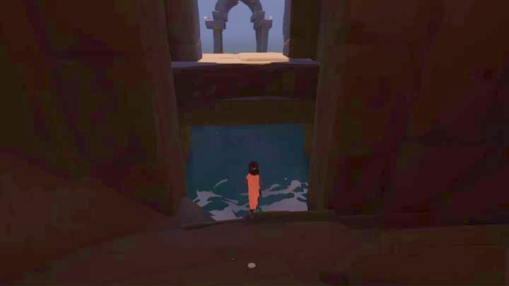 Dive underwater and swim towards the stone structure. - The second mill | Chapter 2 - Walkthrough - Chapter 2 - Rime Game Guide