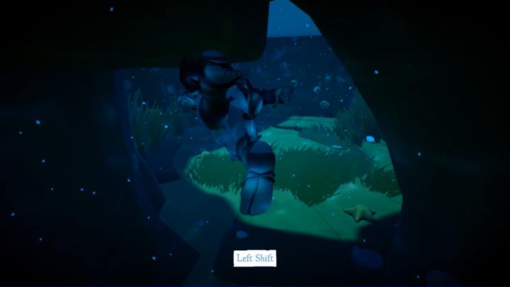 To reach the fourth figurine you first have to dive underwater. - Activation of the four figurines | Chapter 1 - Walkthrough - Chapter 1 - Rime Game Guide