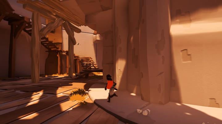 Climb up the stairs and over the planks. - The third mill | Chapter 2 - Walkthrough - Chapter 2 - Rime Game Guide