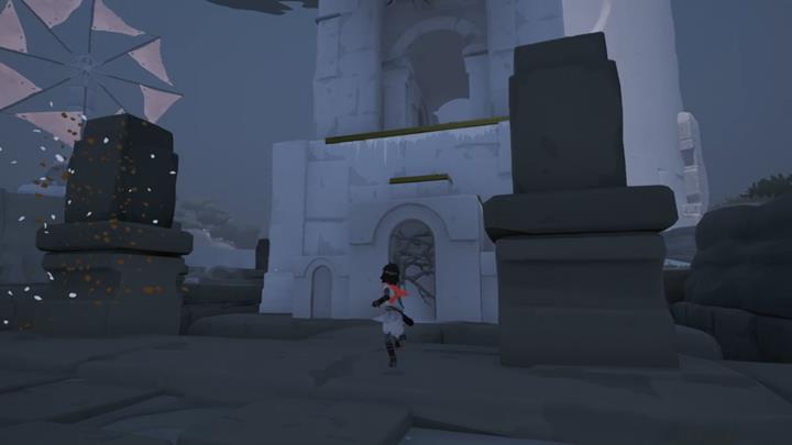 Eventually, you will reach a white building - climb to the very top. - Confrontation with the beast and the timelapse puzzle | Chapter 2 - Walkthrough - Chapter 2 - Rime Game Guide