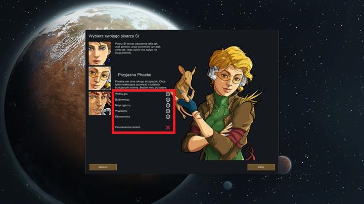 After you select your AI Storyteller, you can still define additional parameters of the game - Game modes - Key information - RimWorld Game Guide