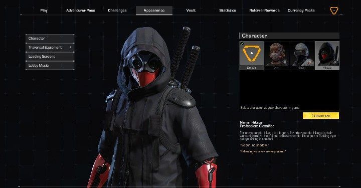4 - Adventure characters in Ring of Elysium - Characters - Ring of Elysium Guide and Tips