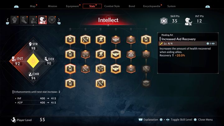 Each level of this skill increases the amount of health that is replenished after helping a knocked-down ally up - Rise of the Ronin: Best skills - Rise of the Ronin: Basics - Rise of the Ronin Guide