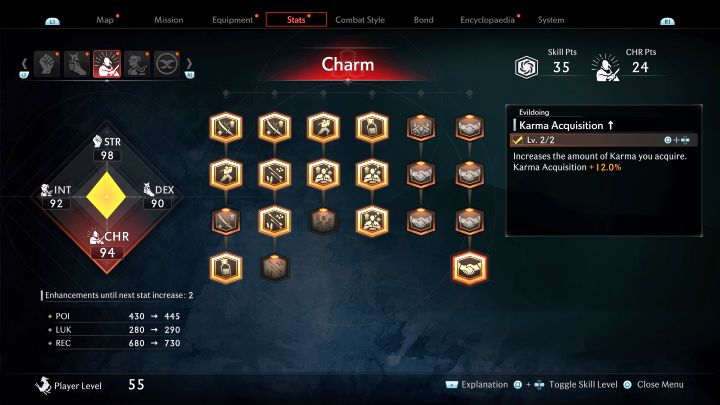 Each level of this skill increases the amount of karma gained - Rise of the Ronin: Best skills - Rise of the Ronin: Basics - Rise of the Ronin Guide