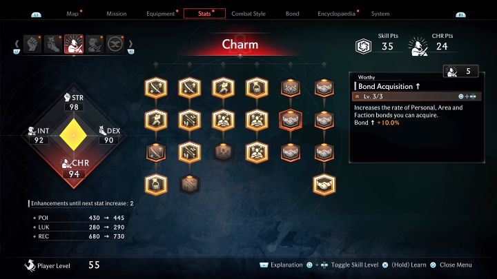 Further levels of this skill improve the speed at which Bonds are created - with other characters or areas - Rise of the Ronin: Best skills - Rise of the Ronin: Basics - Rise of the Ronin Guide