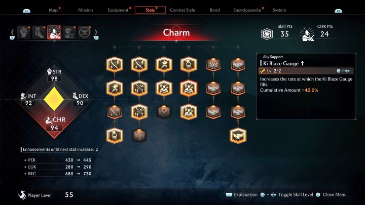 Each level of this skill accelerates the charging of Ki Blaze gauge - Rise of the Ronin: Best skills - Rise of the Ronin: Basics - Rise of the Ronin Guide