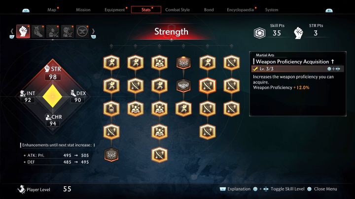 Every purchased level accelerates proficiency gain of weapons by a few percent - Rise of the Ronin: Best skills - Rise of the Ronin: Basics - Rise of the Ronin Guide