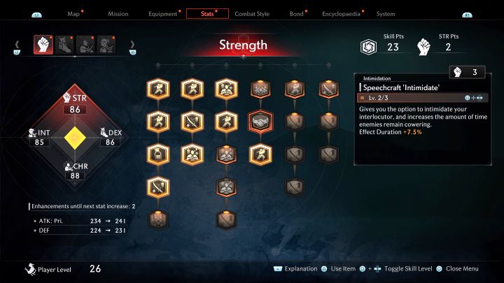 This skill will allow you to use Intimidation during selected conversations, which may result in the hero avoiding a fight or receiving an additional reward - Rise of the Ronin: Best skills - Rise of the Ronin: Basics - Rise of the Ronin Guide