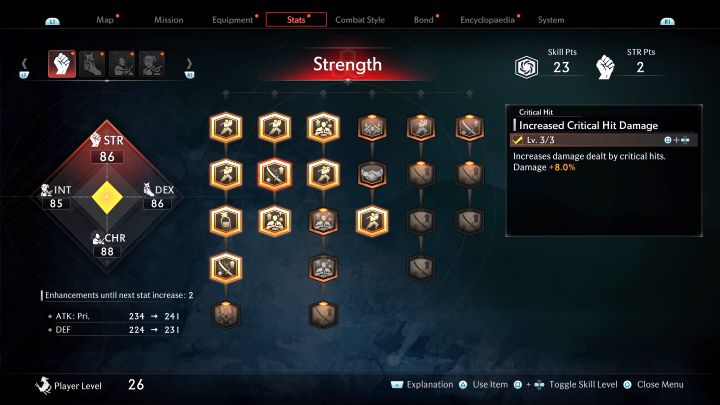 Each level of this skill increases the damage dealt by a critical hit - Rise of the Ronin: Best skills - Rise of the Ronin: Basics - Rise of the Ronin Guide